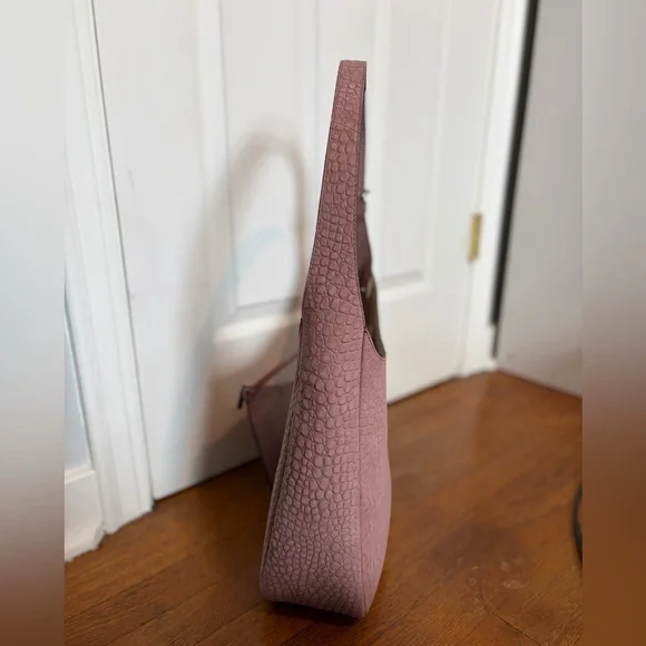 Tory Burch Embossed Thea Genuine Suede Slouchy Shoulder Bag with Pouch. NWT. - Picture 8 of 8